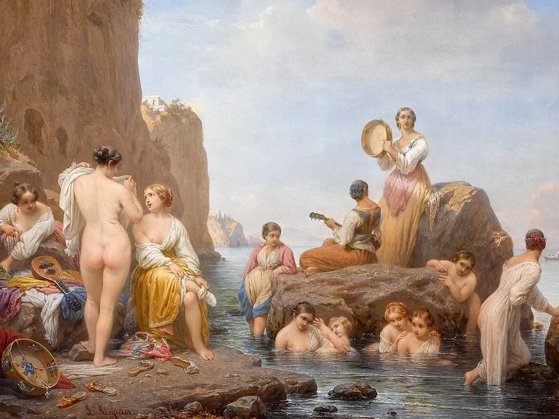 1792-Louis Ricquier - Lontano da occhi indiscreti